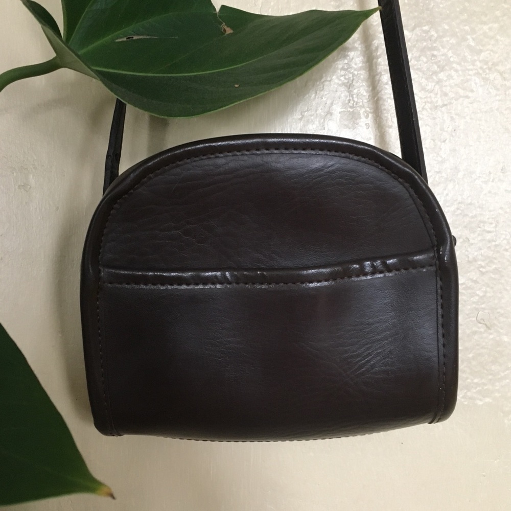 Brown mini purse